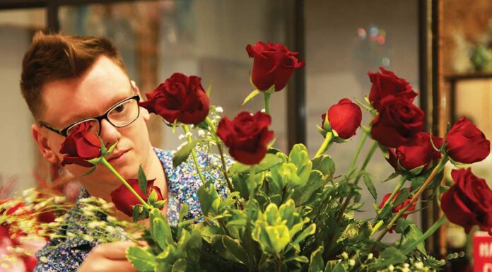 thomas anthony expressions floral valentine's day rose arrangement