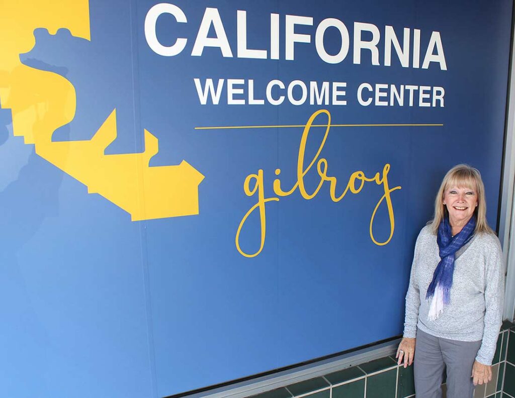visit gilroy executive director jane howard california welcome center