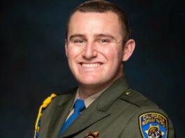 Gilroyan sworn in as CHP officer Timothy Patrick Mahanay california highway patrol officer