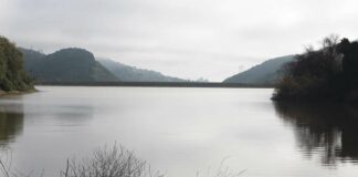 uvas reservoir dam morgan hill