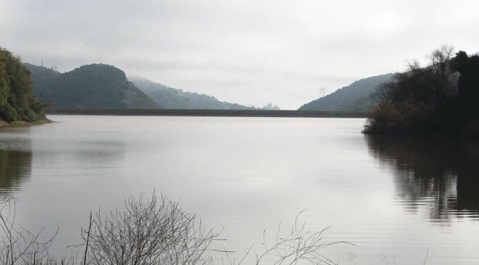 uvas reservoir dam morgan hill