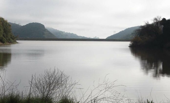 uvas reservoir dam morgan hill