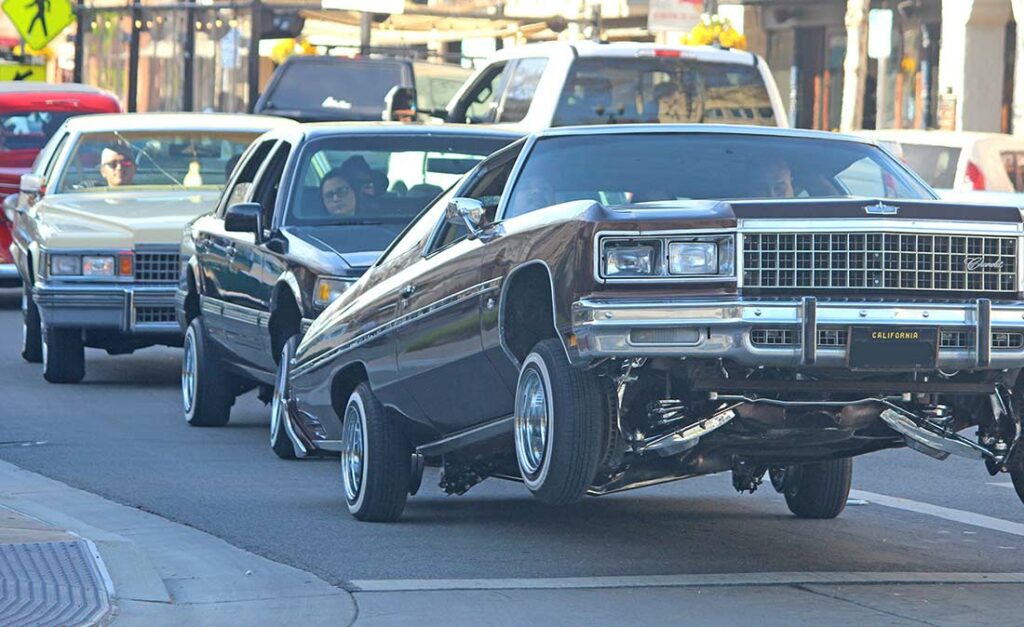 monterey street downtown gilroy lowriders