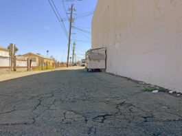 Gilroy breaks down downtown grant funds railroad alley downtown gilroy martin street