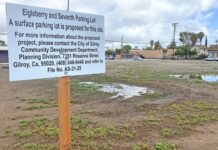 downtown gilroy parking lot eigleberry seventh street gilroy city council