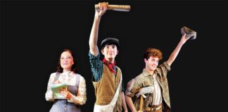newsies jr south valley civic theatre