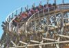 california's great america gold striker wooden roller coaster