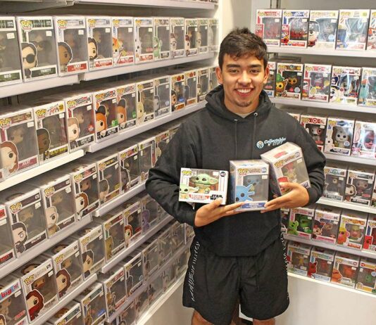 AJ Jimenez Collectables N Stuff Gilroy Premium Outlets Funko Pop