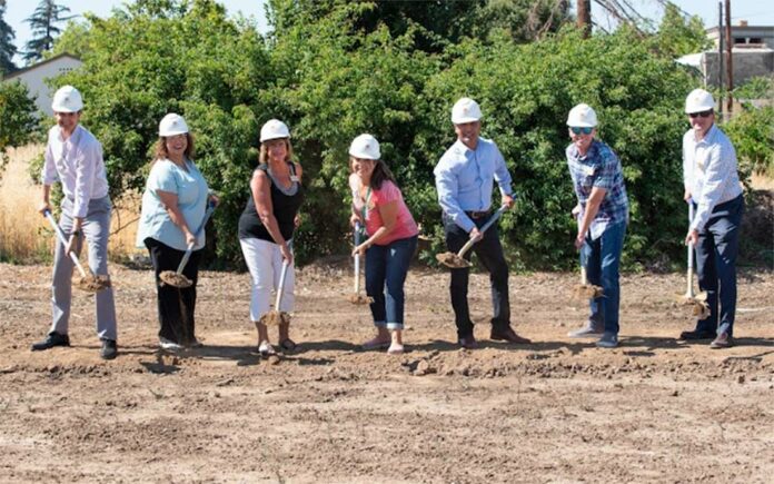 downtown gilroy parking lot groundbreaking city council eigleberry seventh street