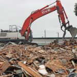 Image for display with article titled Demolition Underway at South Valley Middle School