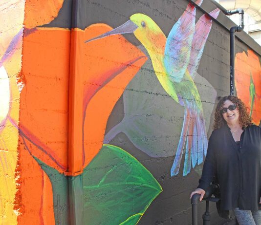 sheryl cathers mural downtown gilroy railroad alley tempo kitchen bar