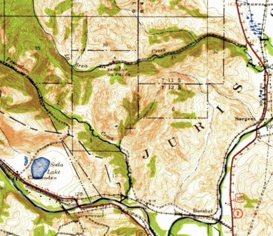 Preserving the Past: Bringing attention to Juristac juristac map sargent ranch