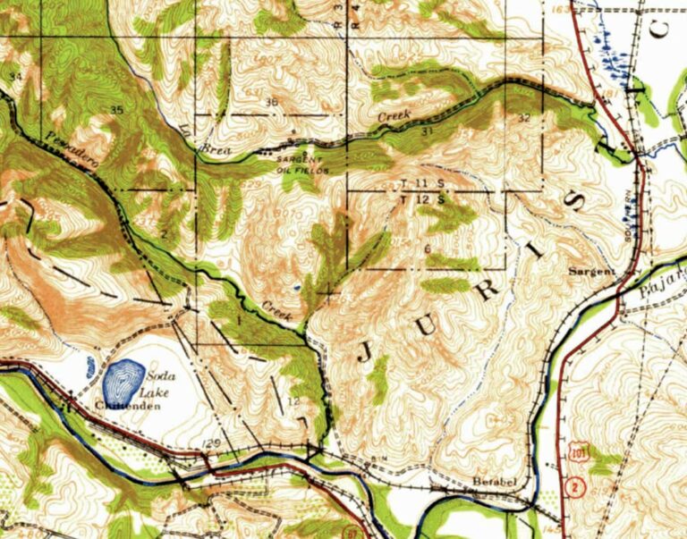 juristac map sargent ranch