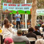 Image for display with article titled Hundreds join rally against Gilroy mining proposal