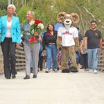 Image for display with article titled Gavilan College dedicates new bridge to longtime faculty member
