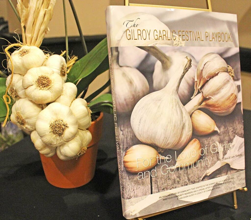 gilroy garlic festival playbook j. chris larry mickartz