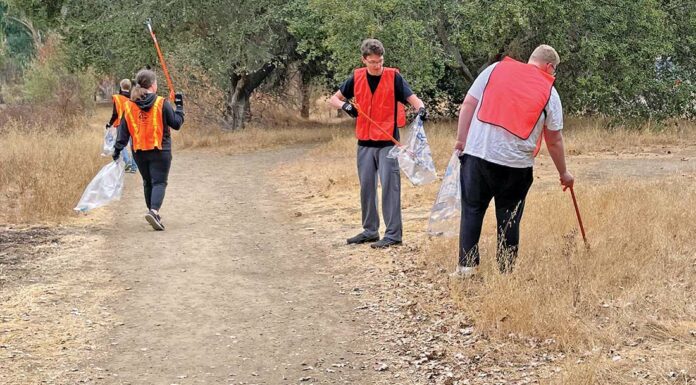 gilroy recreation division coastal cleanup day uvas creek christmas hill park