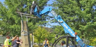 peace project sculpture morgan hill civic plaza