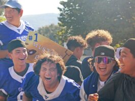 gilroy high school homecoming parade football