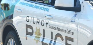 Gilroy Police school resource officer