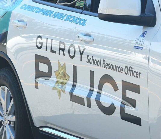 Gilroy Police school resource officer