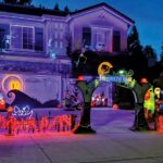 Image for display with article titled Gilroy home goes all out with Halloween display inspired by classic film