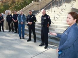 gloria dela merced jim wyatt pedro espinoza gilroy police department gilroy fire st louise regional hospital first responders day