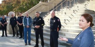 gloria dela merced jim wyatt pedro espinoza gilroy police department gilroy fire st louise regional hospital first responders day