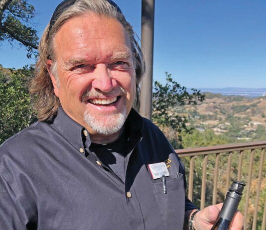 Cinnabar Winery owner Ron Mosley wineries of santa clara valley vine to wine mountain winery