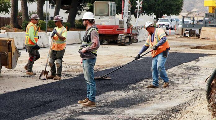 South County Recycled Water Pipeline Project luchessa avenue automall parkway