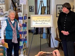 Connie Rogers Susan Voss Gilroy Historical Society museum Claudia Kendall Salewske Research Room