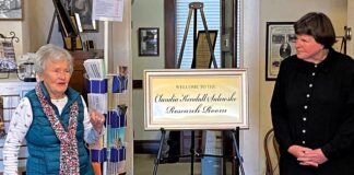 Connie Rogers Susan Voss Gilroy Historical Society museum Claudia Kendall Salewske Research Room