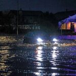 Image for display with article titled Storm barrels through South County