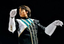 tyler arakaki christopher high school marching band drum major