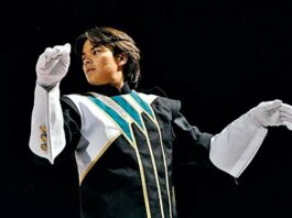 tyler arakaki christopher high school marching band drum major