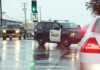 wet roads rain gilroy police monterey road