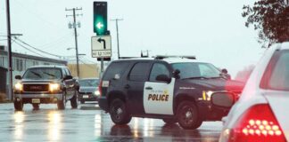 wet roads rain gilroy police monterey road
