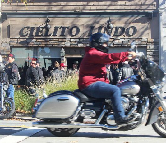 burrito run downtown gilroy cielito lindo motorcycle