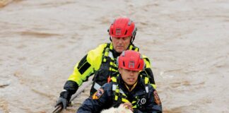 lovers lane flood calfire