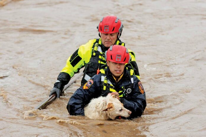 lovers lane flood calfire