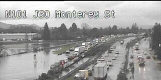 highway 101 flooding mesa road
