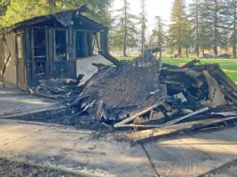 christmas hill park bathroom fire