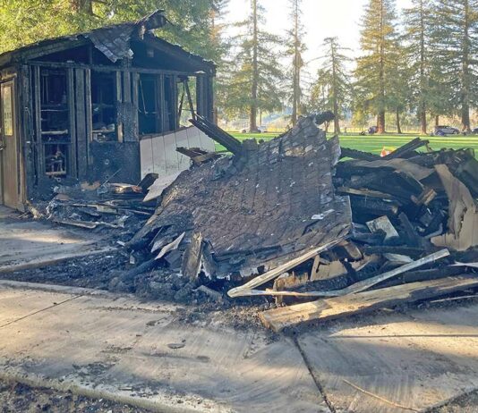 christmas hill park bathroom fire