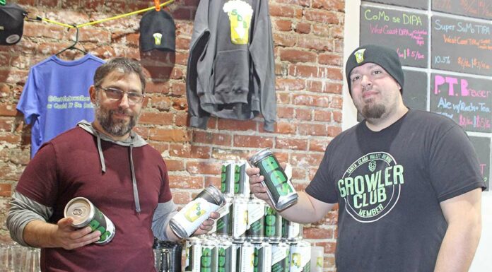 Giovanni Albanese Robert Anderson settle down brewery taproom