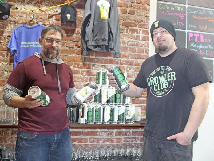 Giovanni Albanese Robert Anderson settle down brewery taproom