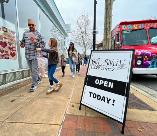 6th street studios & art center open house