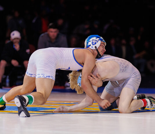 On top of their (weight) class: Gilroy High wrestlers Daniel Zepeda and Elijah and Isaiah Cortez win State championships