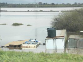 highway 101 25 agriculture field flood