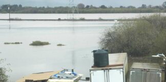 highway 101 25 agriculture field flood