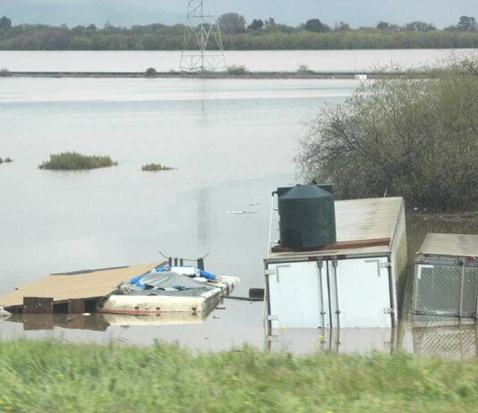 More than 9,000 in South County lose power due to storm highway 101 25 agriculture field flood